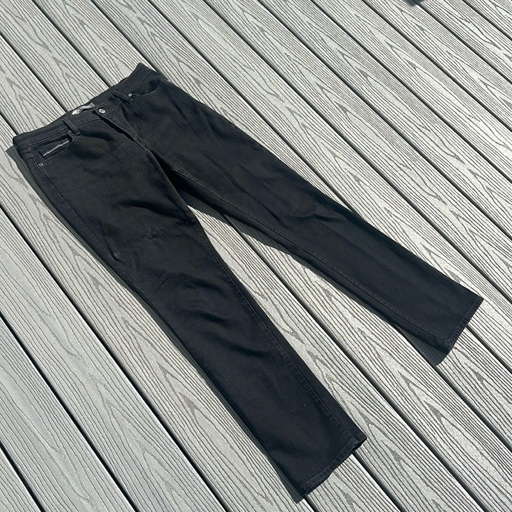 ❄️ Levi’s 505 Black Straight Leg Long Jeans